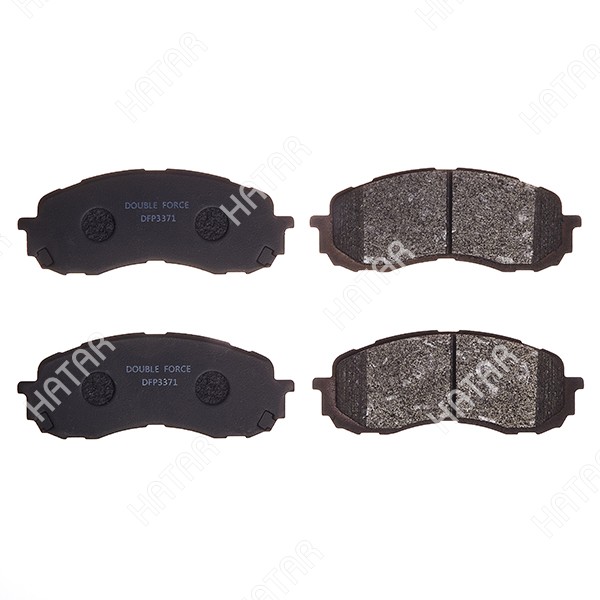 DOUBLE FORCE Колодки тормозные дисковые DFP3371